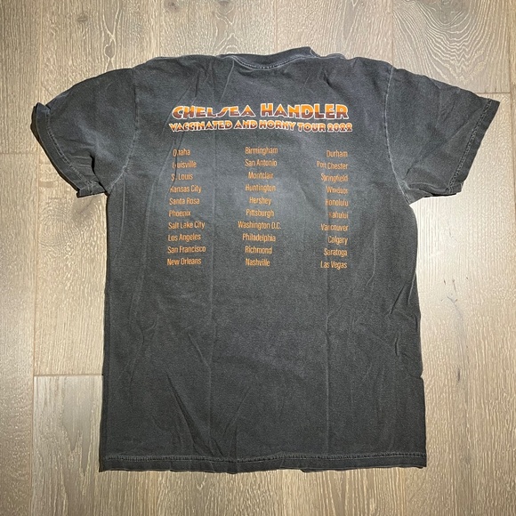 Women's Chelsea Handler Vaccinated and Horny tour t-shirt - Picture 2 of 4